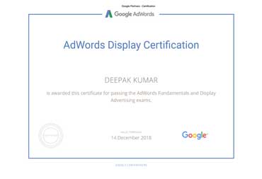 Adwords Suche Zertifizierung