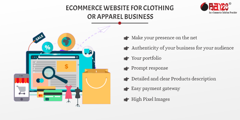 eCommerce Website for Clothing or Apparel Business12