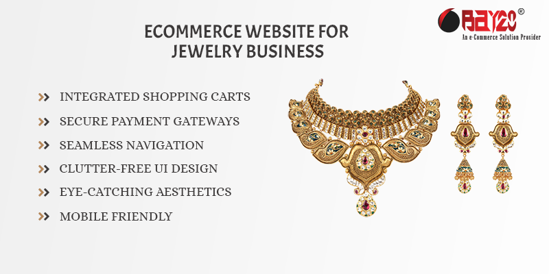 eCommerce Website for Jewelry Business