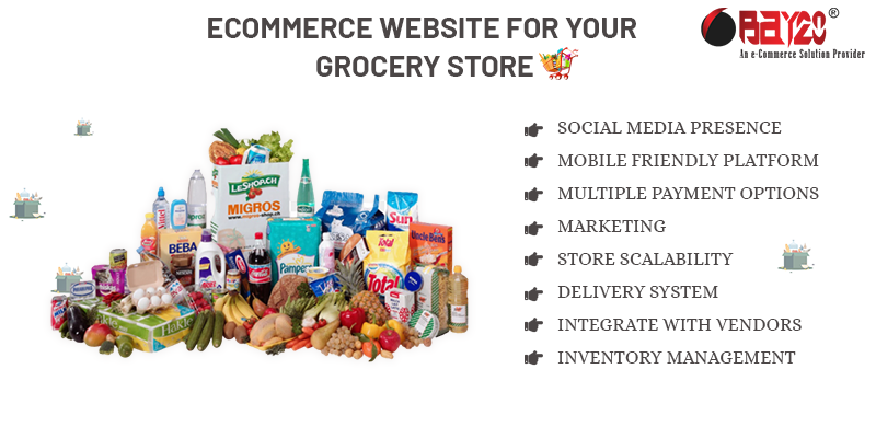 eCommerce Website for your Grocery store