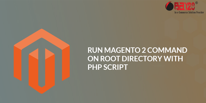 Magento 2 command With php script
