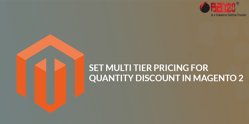 Set Multi Tier Pricing For Quantity Discount In Magento 2