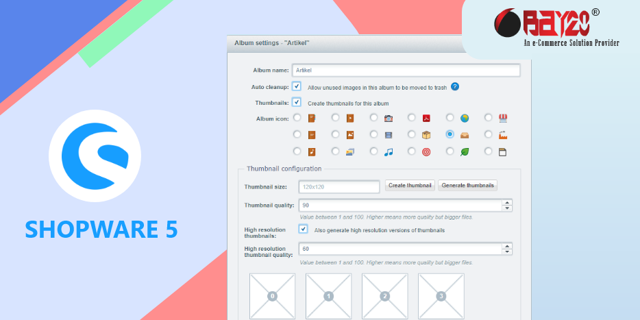 Generate thumbnails in Shopware 5