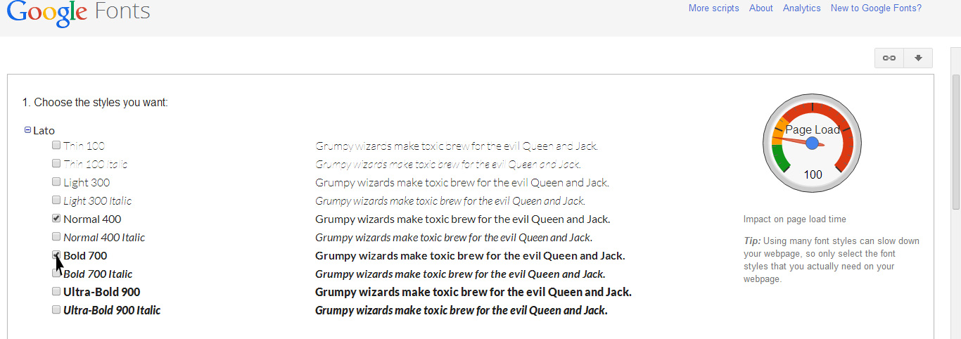 Google font for http and https protocol