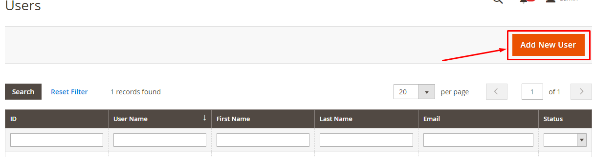 How to Create admin user account in Magento 2 | Bay20 Software