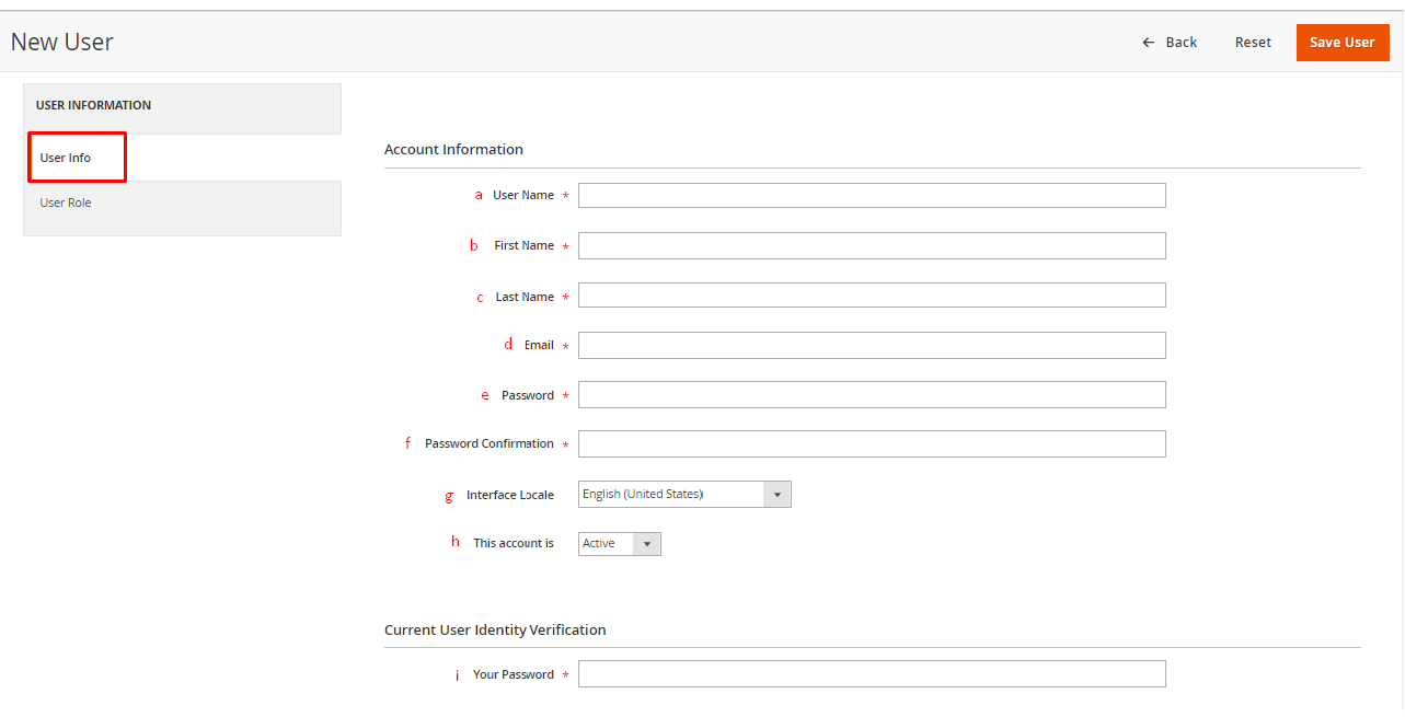 How to Create admin user account in Magento 2 | Bay20 Software