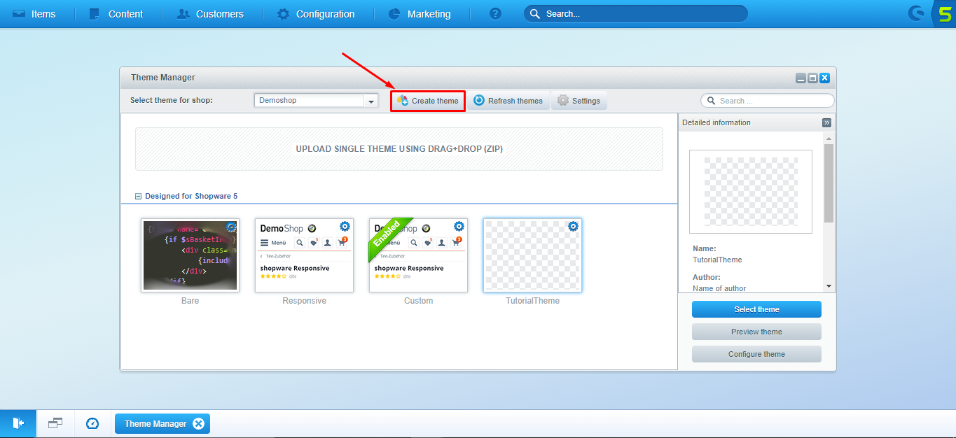 How To Create Shopware 5 Theme In Different Ways | Bay20 Software