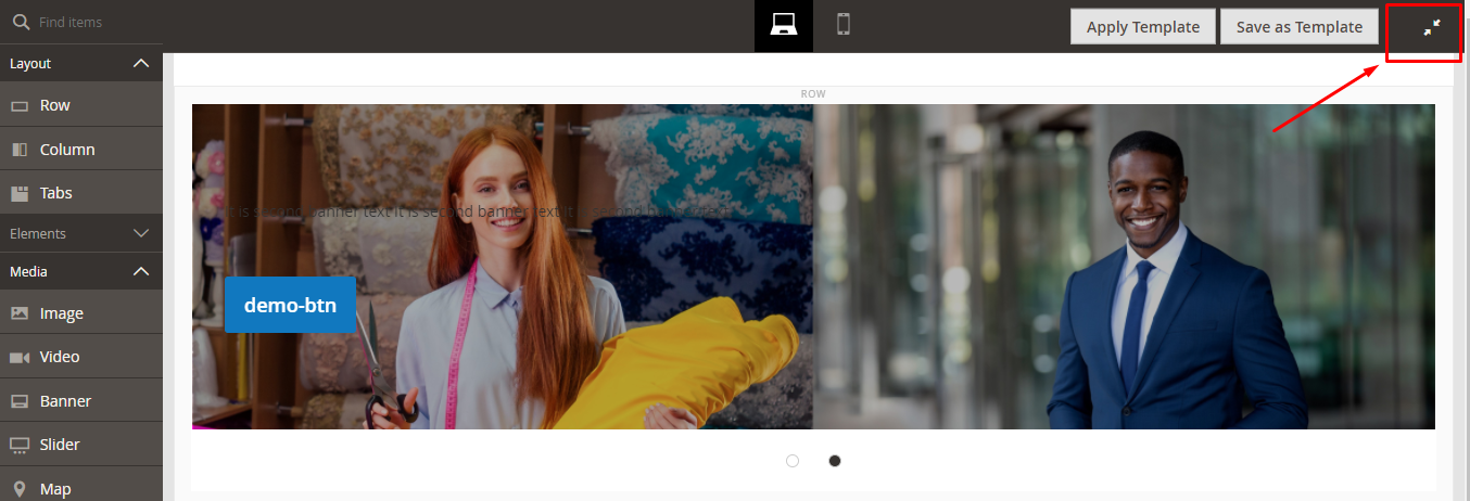 How to Add a Slider Using Magento 2 Page Builder | Bay20 Software