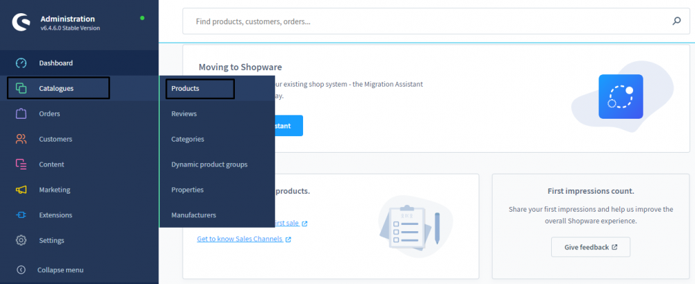 How to Filter Products From the Backend in Shopware 6 | Bay20 Software