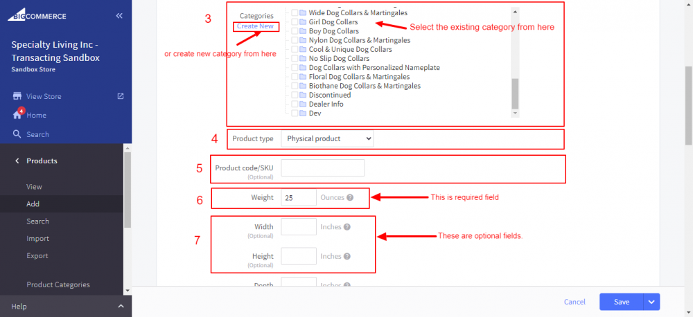 How To Add Your Products In BigCommerce