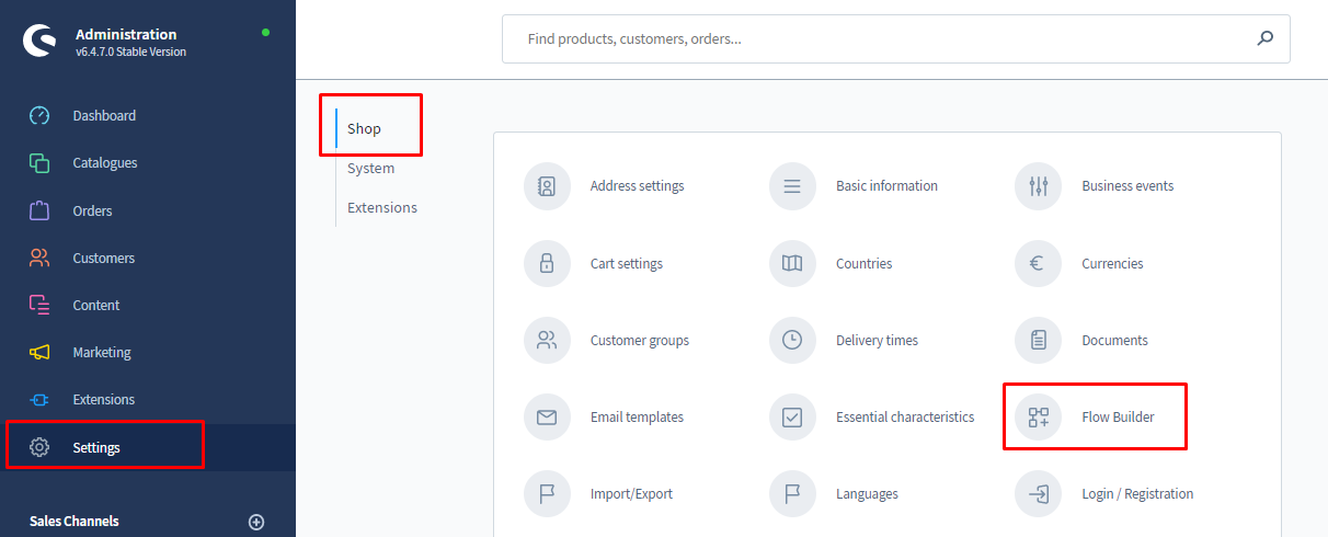 How to Create Flow Builder in Shopware 6