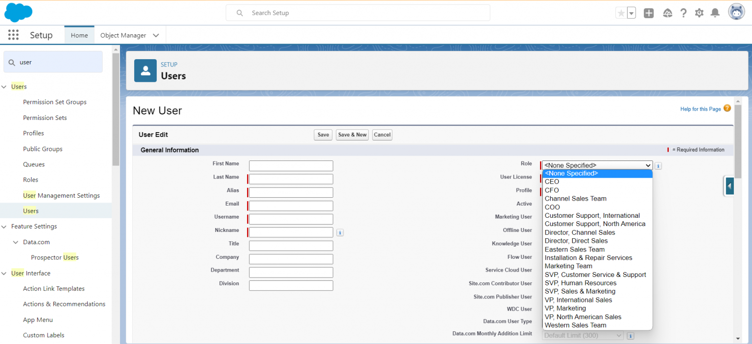 Salesforce Roles Ui What is Role Hierarchy in Salesforce? - Bay20 Software