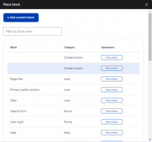 How To Create and Use Block Layout in Drupal