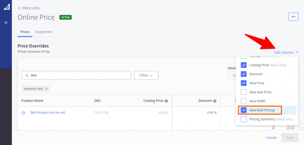 How To Add Tier Pricing For Variants
