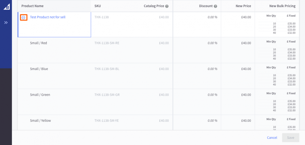 How To Add Tier Pricing For Variants