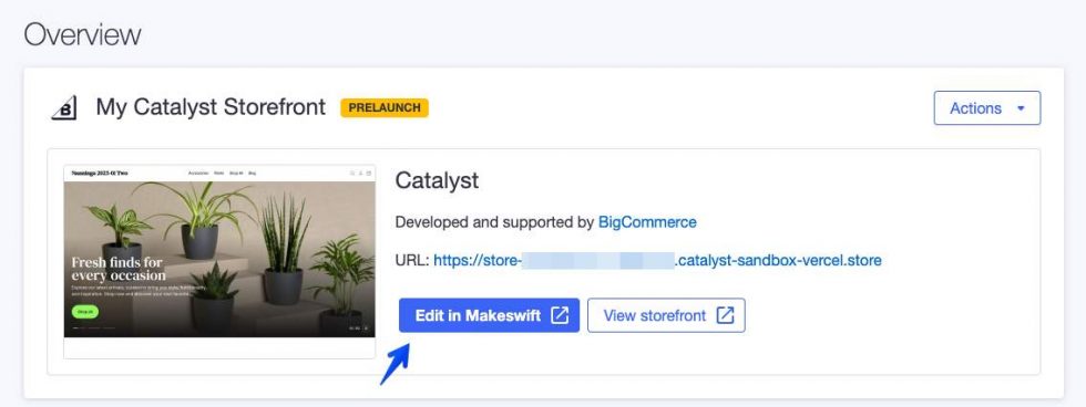 BigCommerce Catalyst Tech Stack