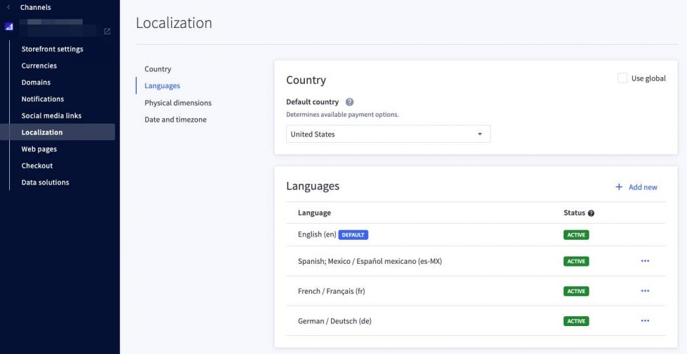 Internationalization in BigCommerce Catalyst