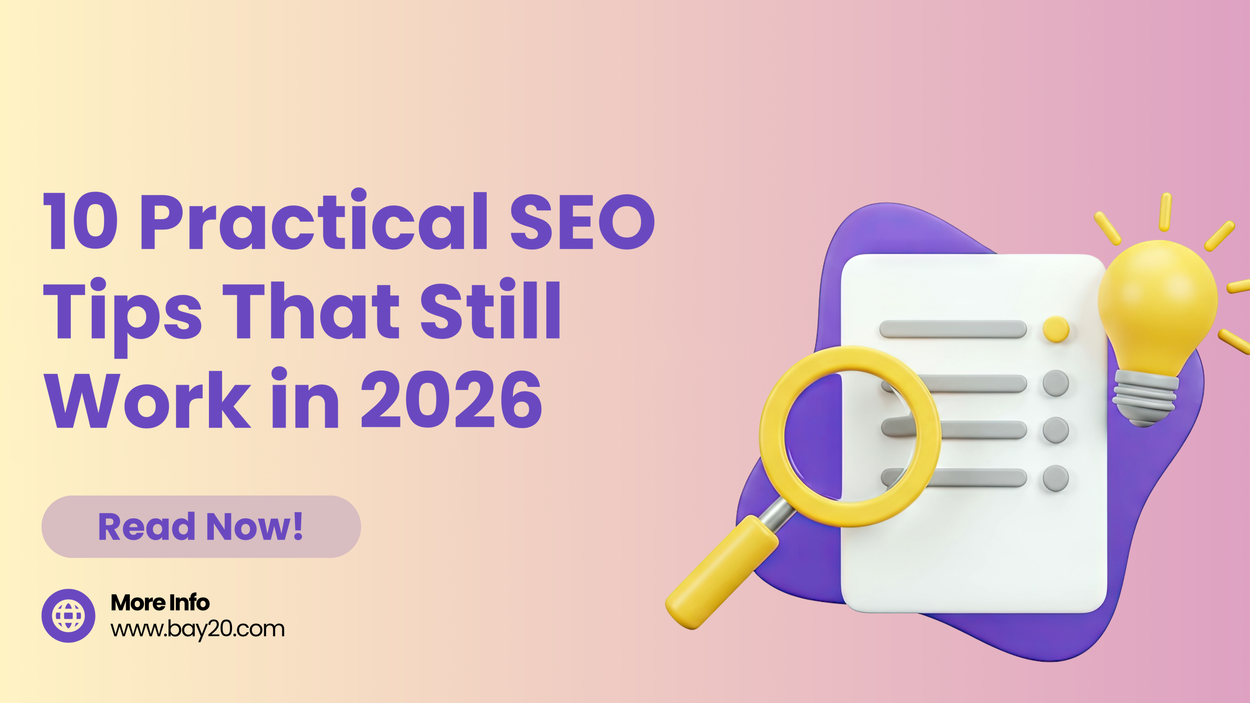 10 Practical SEO Tips That Still Work in 2026